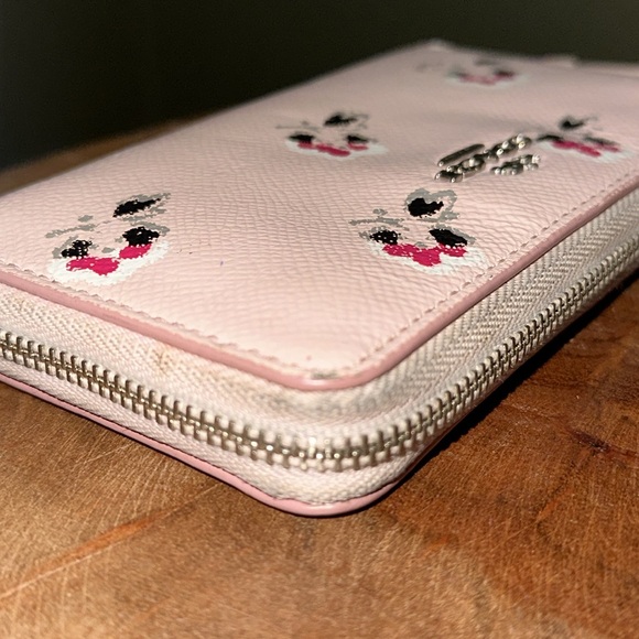 COACH Floral Crossgrain Wallet/Wristlet - Picture 7 of 14